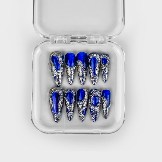 Stiletto 3D Press on Nails 
Unghie Stiletto 3D Press On 